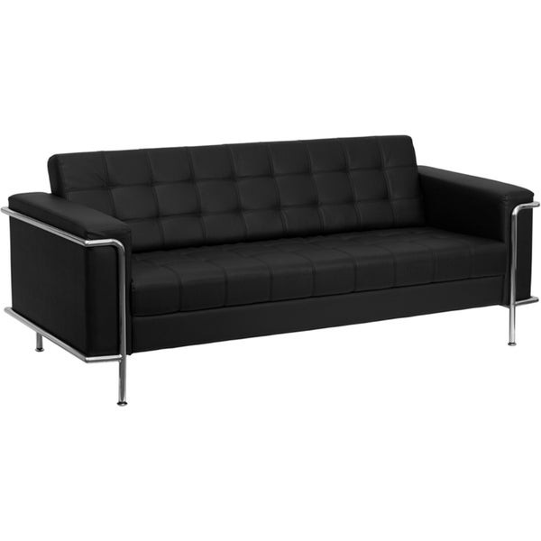 Best ideas about Modern Black Leather Sofa
. Save or Pin Shop Hercules Lesley Series Contemporary Black Leather Now.