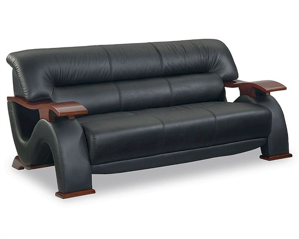 Best ideas about Modern Black Leather Sofa
. Save or Pin EuroDesign Modern Black Leather Sofa GF2033SBL Now.