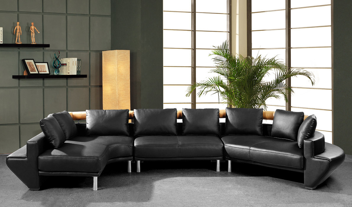 Best ideas about Modern Black Leather Sofa
. Save or Pin Ultra Modern Black Leather Sectional Sofa Now.