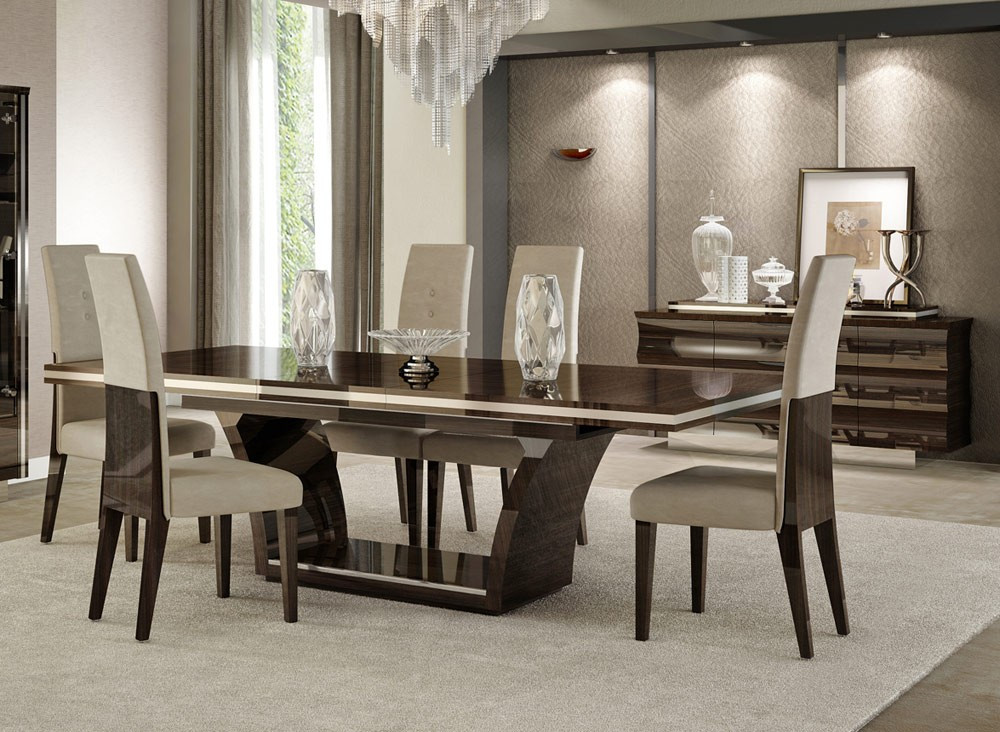 Best ideas about Modern Dining Room Chairs
. Save or Pin Giorgio Italian Modern Dining Table Set Now.