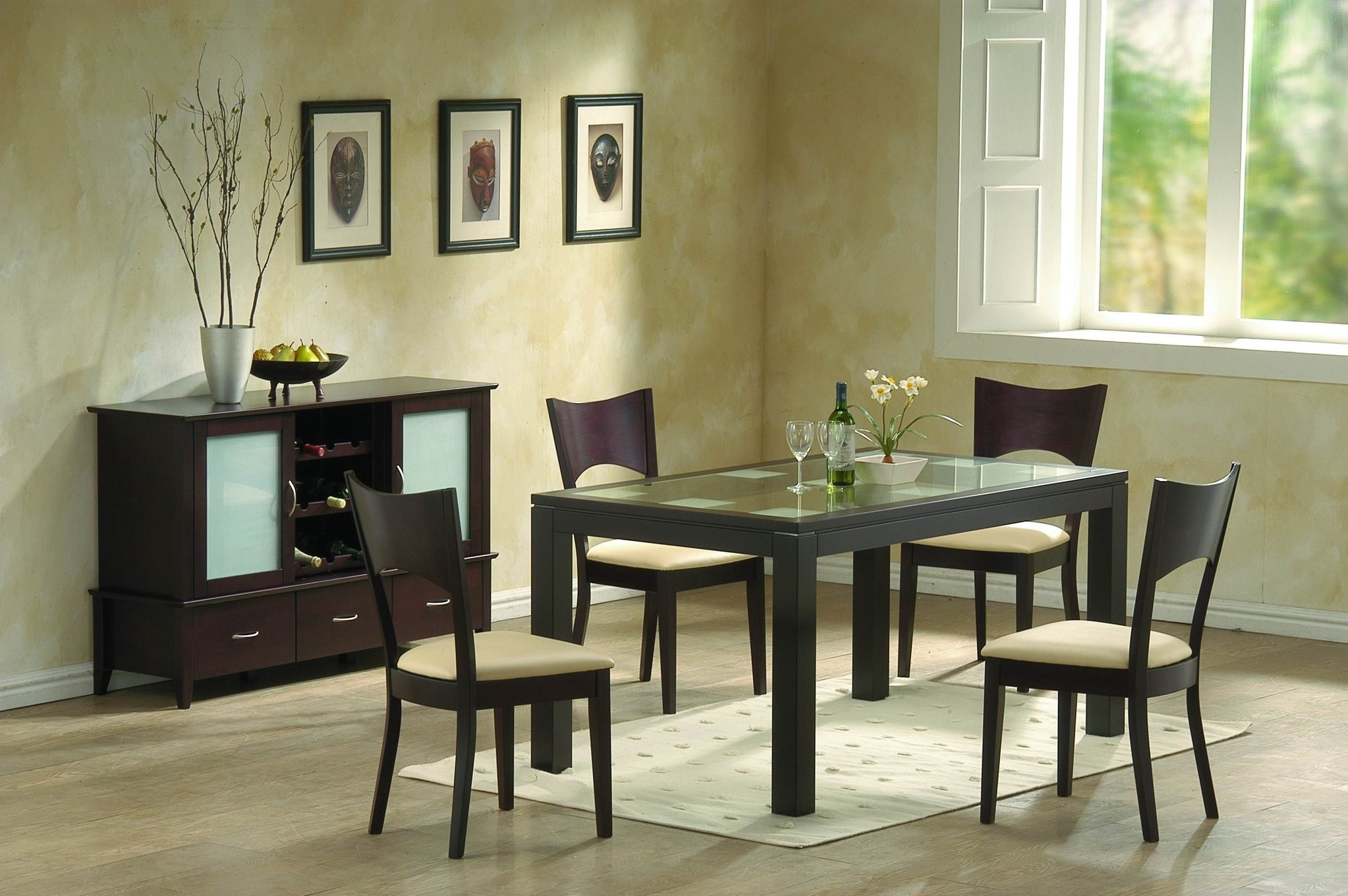 Best ideas about Modern Dining Room Chairs
. Save or Pin Modern Dining Room Furniture Frosted Glass and Chocolate Now.