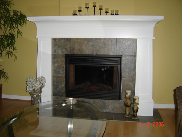 Best ideas about Modern Fireplace Mantels
. Save or Pin Painted Fireplace Mantel Modern Indoor Fireplaces Now.