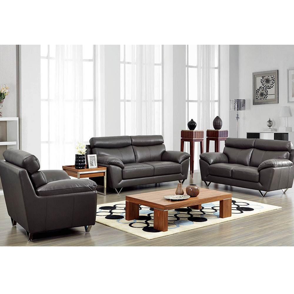 Best ideas about Modern Living Room Sets
. Save or Pin 8049 Modern Leather Living Room Sofa Set by Noci Design Now.