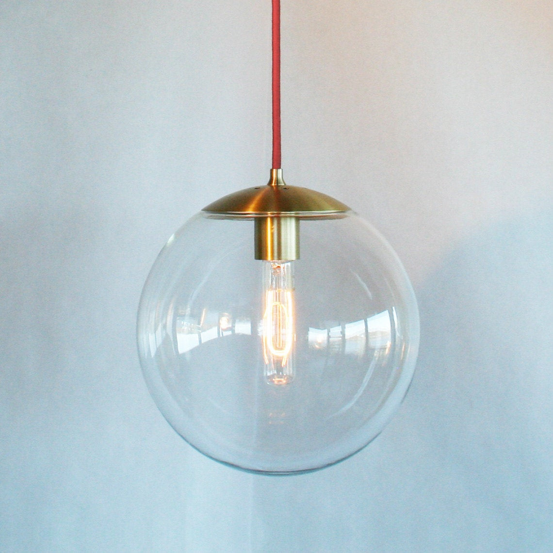 Best ideas about Modern Pendant Lighting
. Save or Pin Modern Mid Century Globe Pendant Light Clear 10 Globe Now.