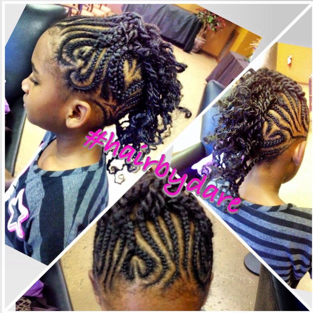 Best ideas about Mohawk Hairstyles For Kids
. Save or Pin Kids Valentine s Day hairstyle with Heart designs Now.