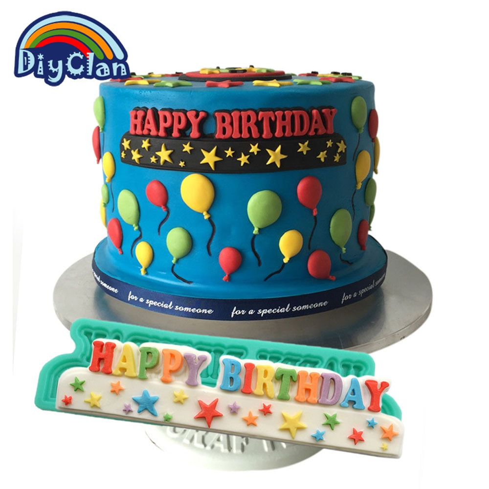 Best ideas about Moldy Birthday Cake
. Save or Pin Aliexpress Buy New Chocolate Mold Happy Birthday Now.