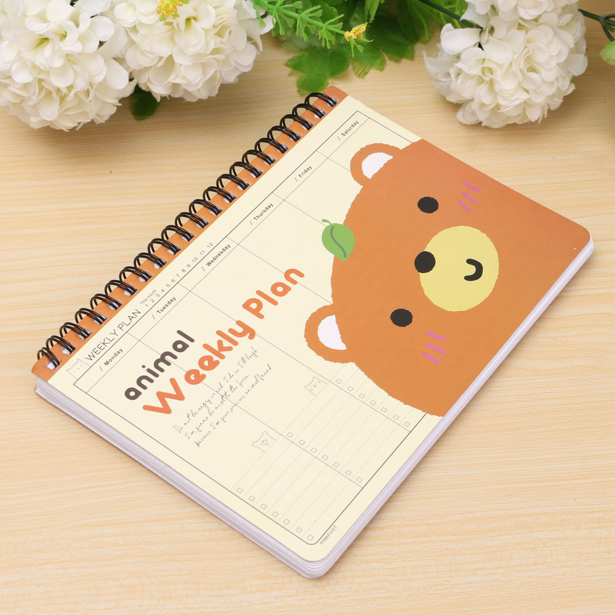 Best ideas about Mom's Birthday Card
. Save or Pin Cute Animal Coil Weekly Planner Mom s Agenda Schedule Now.