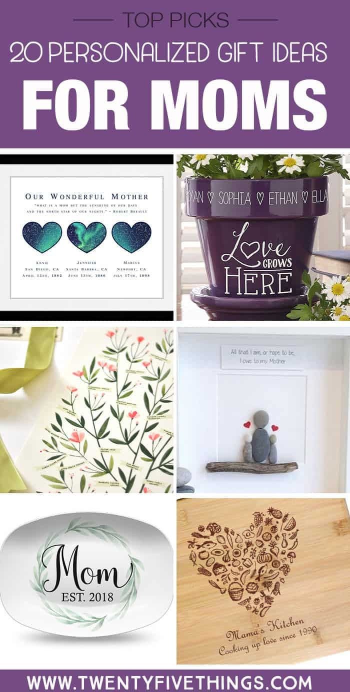 Best ideas about Mom's Birthday Card
. Save or Pin 98 Personalized Birthday Gift Ideas For Mom Mom Now.