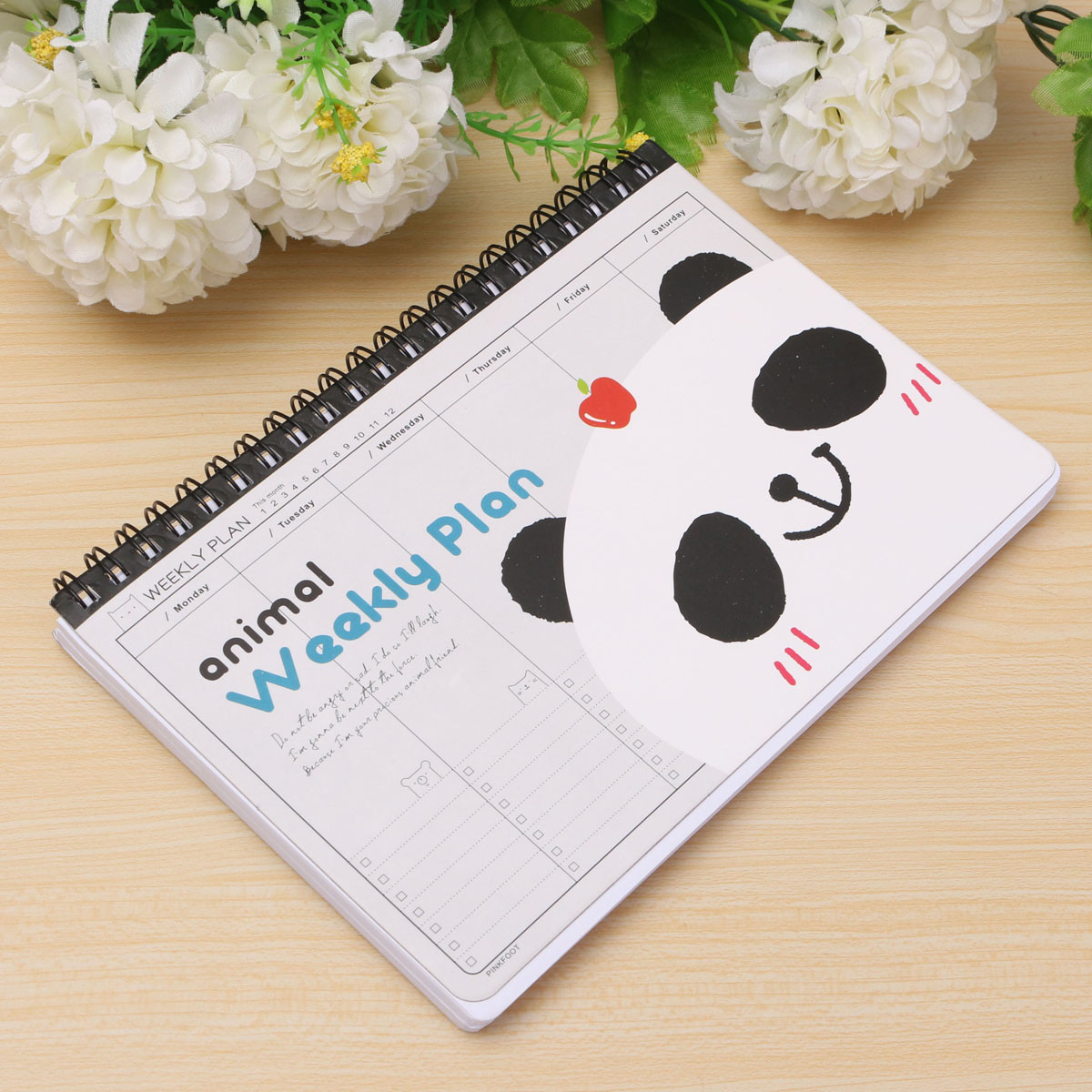 Best ideas about Mom's Birthday Card
. Save or Pin Cute Animal Coil Weekly Planner Mom s Agenda Schedule Now.