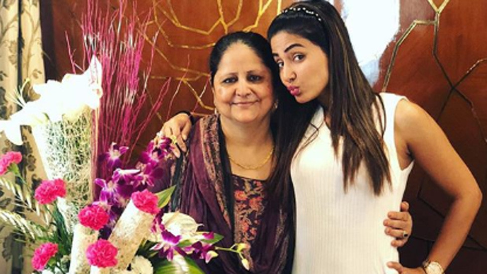 Best ideas about Mom's Birthday Card
. Save or Pin Hina Khan celebrates mom s birthday posts adorable pic Now.