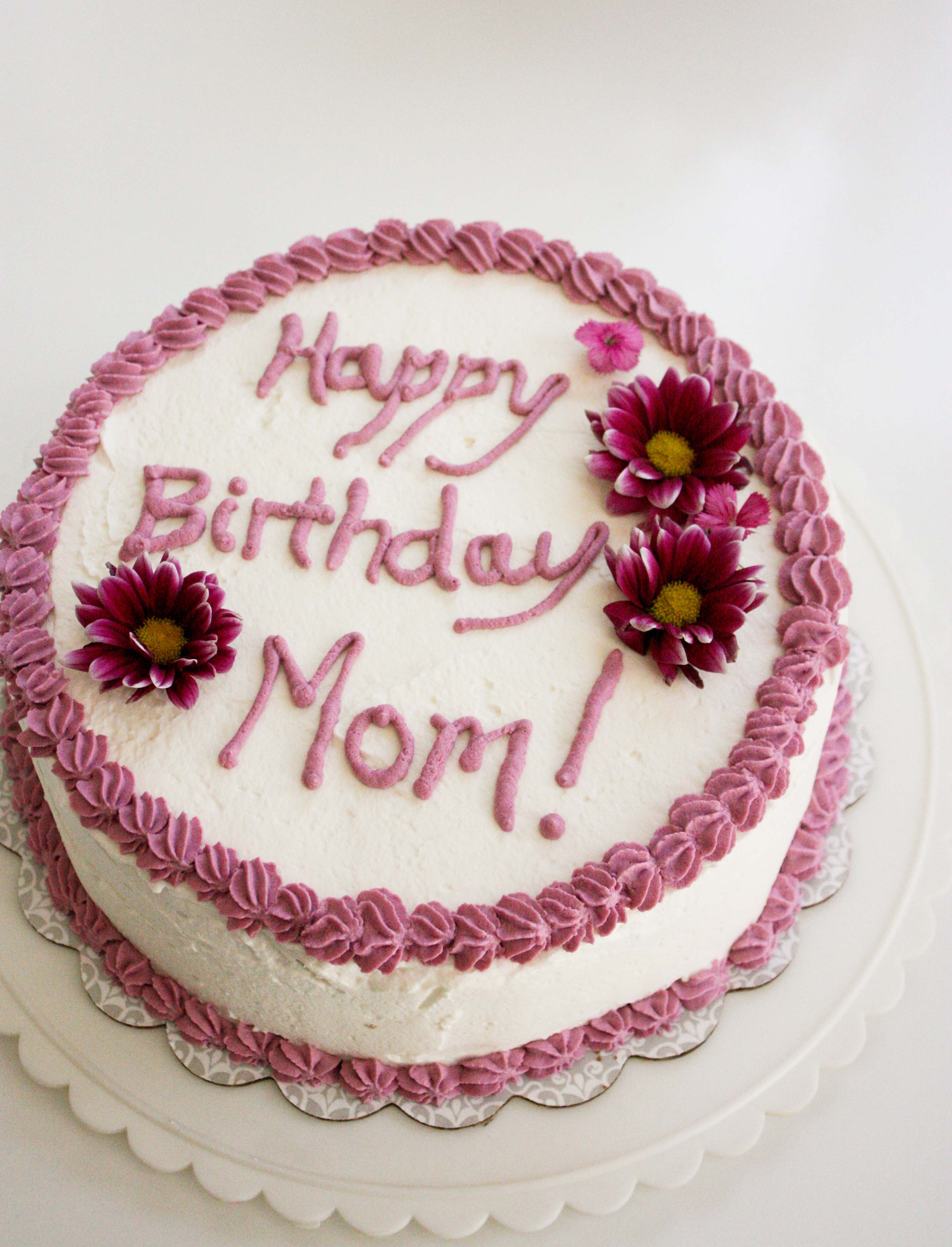 Best ideas about Moms Birthday Cake
. Save or Pin Banana Birthday Cake for My Mom – Foodologie Now.
