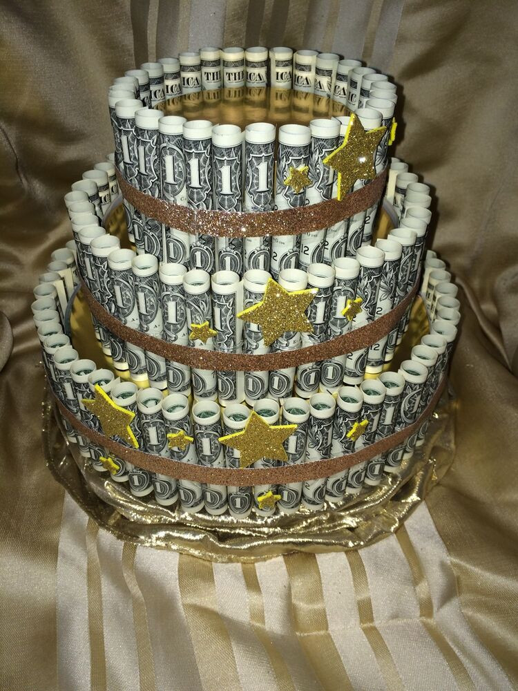Best ideas about Money Birthday Cake
. Save or Pin Gold Money Cake Made with REAL MONEY t for birthday Now.