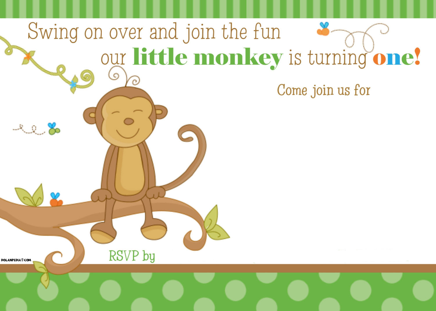 Best ideas about Monkey Birthday Invitations
. Save or Pin FREE Printable Little Monkey Birthday Invitation Template Now.