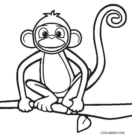 Best ideas about Monkey Printable Coloring Pages
. Save or Pin Free Printable Monkey Coloring Pages for Kids Now.