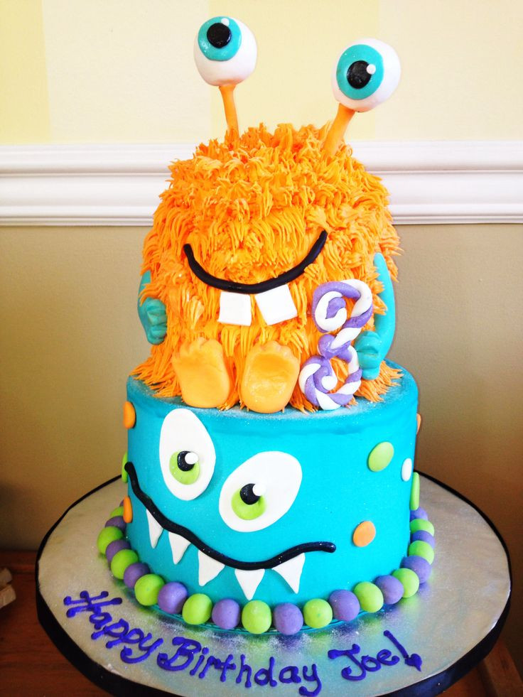 Best ideas about Monster Birthday Cake
. Save or Pin 253 best images about Xs Bday Monster Party on Pinterest Now.
