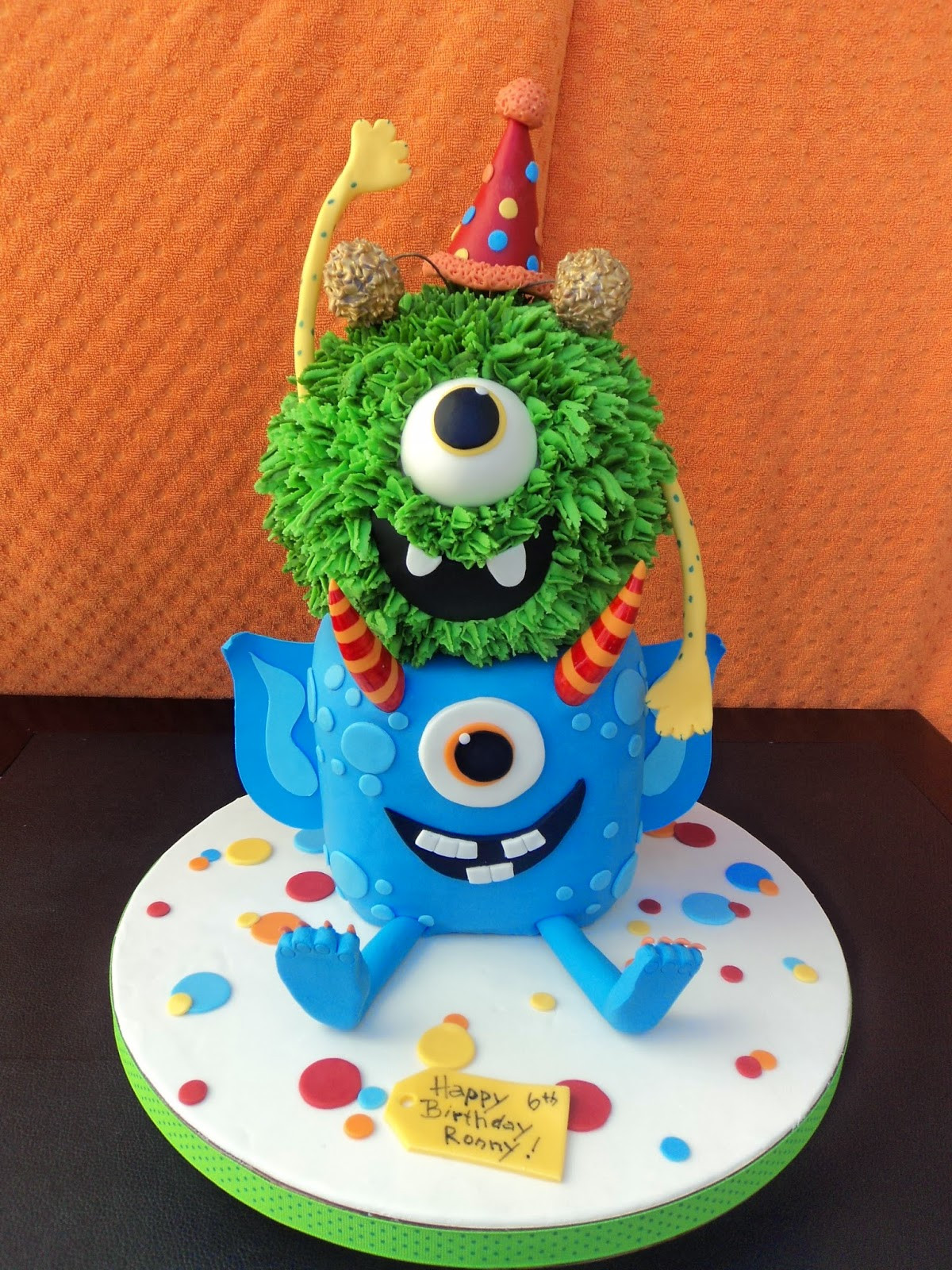 Best ideas about Monster Birthday Cake
. Save or Pin Delectable Cakes Happy Birthday Monster Cake Now.