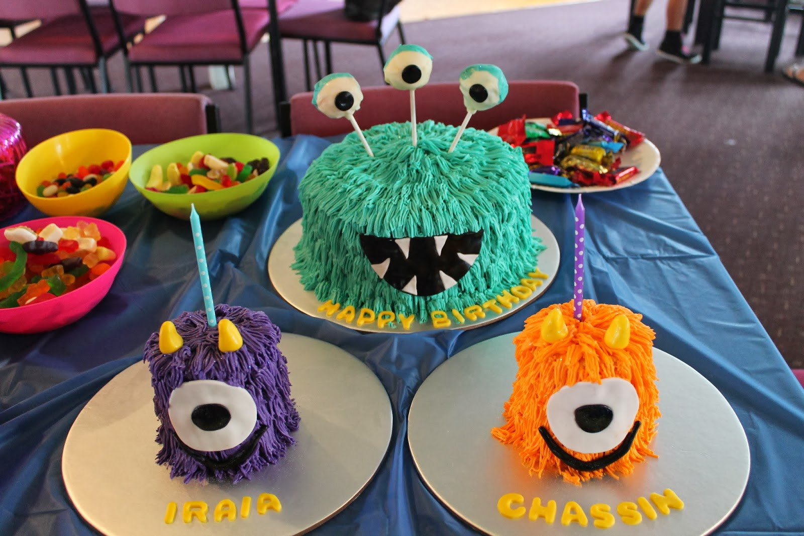 Best ideas about Monster Birthday Cake
. Save or Pin Kara s Cake s Monster Cake and Smash Cake s Now.