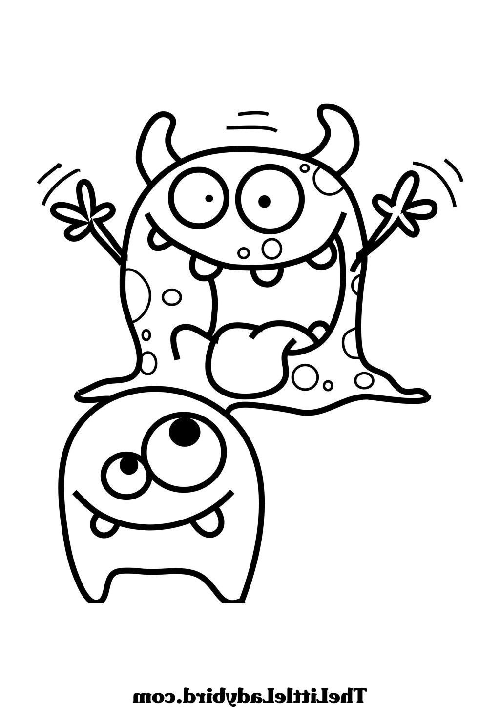 Best ideas about Monster Coloring Sheets For Kids
. Save or Pin Silly Monster Coloring Pages to Print Now.