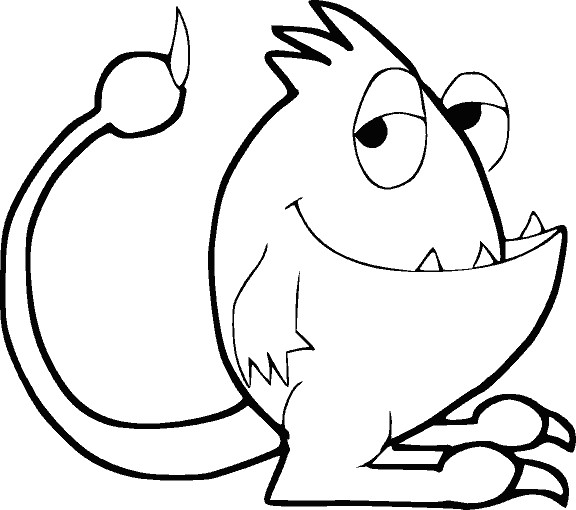 Best ideas about Monster Coloring Sheets For Kids
. Save or Pin Funny monster coloring pages Now.