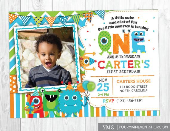 Best ideas about Monster First Birthday Invitations
. Save or Pin Monster Invitation Monster Birthday Invitation Monster Now.