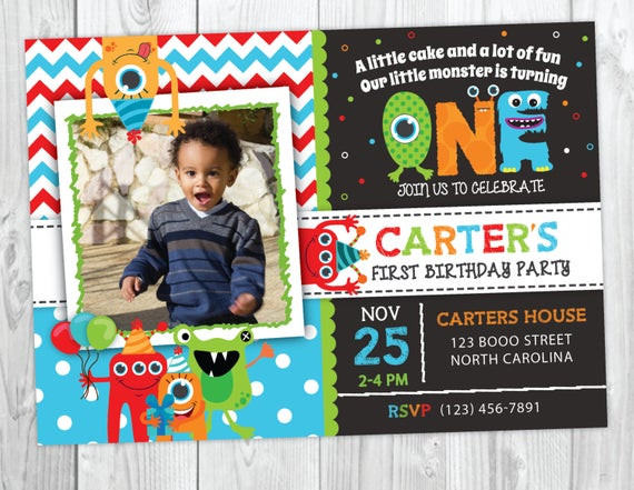 Best ideas about Monster First Birthday Invitations
. Save or Pin Monster Invitation Monster Birthday Invitation Monster Now.