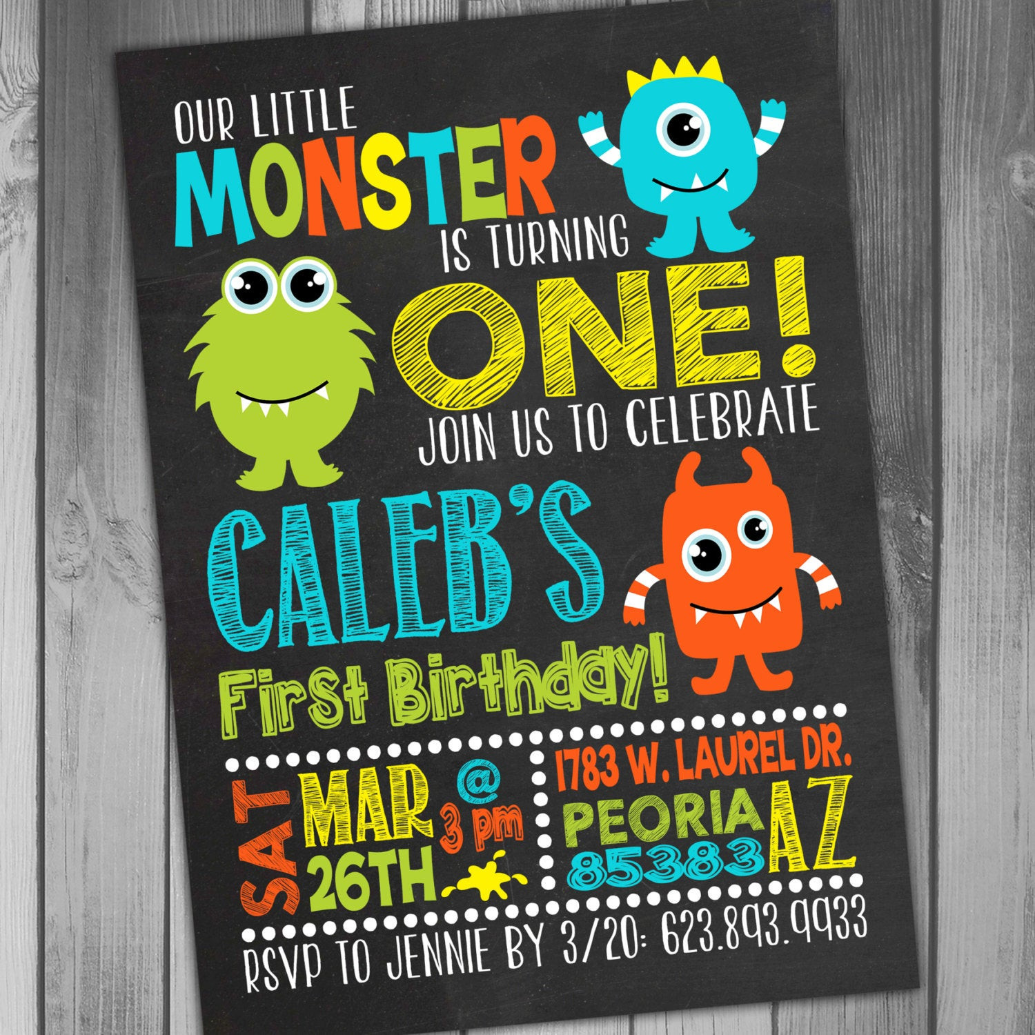 Best ideas about Monster First Birthday Invitations
. Save or Pin Monster Birthday Invitation Little Monster Invitation Monster Now.