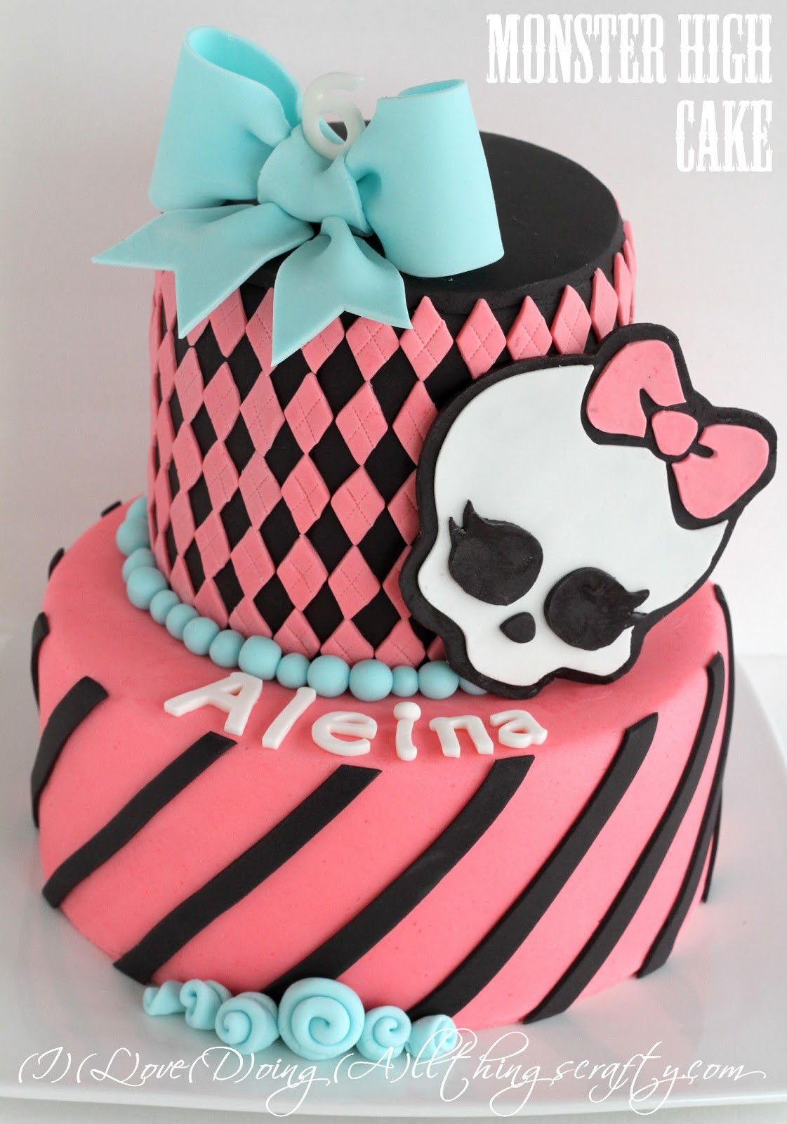 Best ideas about Monster High Birthday Cake
. Save or Pin I Love Doing All Things Crafty Monster High Cake for Aleina Now.