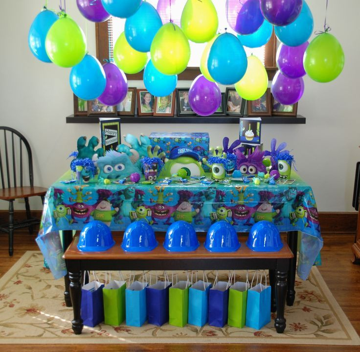 Best ideas about Monster Inc Birthday Decorations
. Save or Pin Monster s Inc birthday party decorations outside party Now.