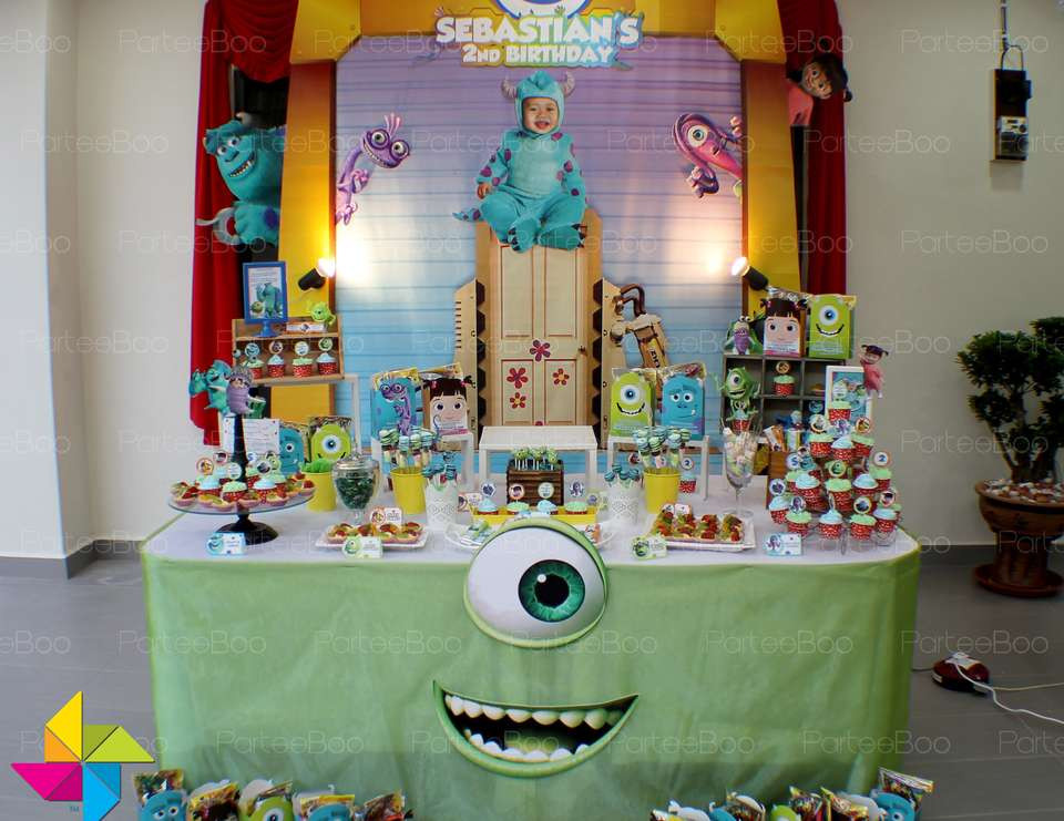 Best ideas about Monster Inc Birthday Decorations
. Save or Pin Monster Inc Birthday "Sebastian s 2nd SCARY birthday Now.