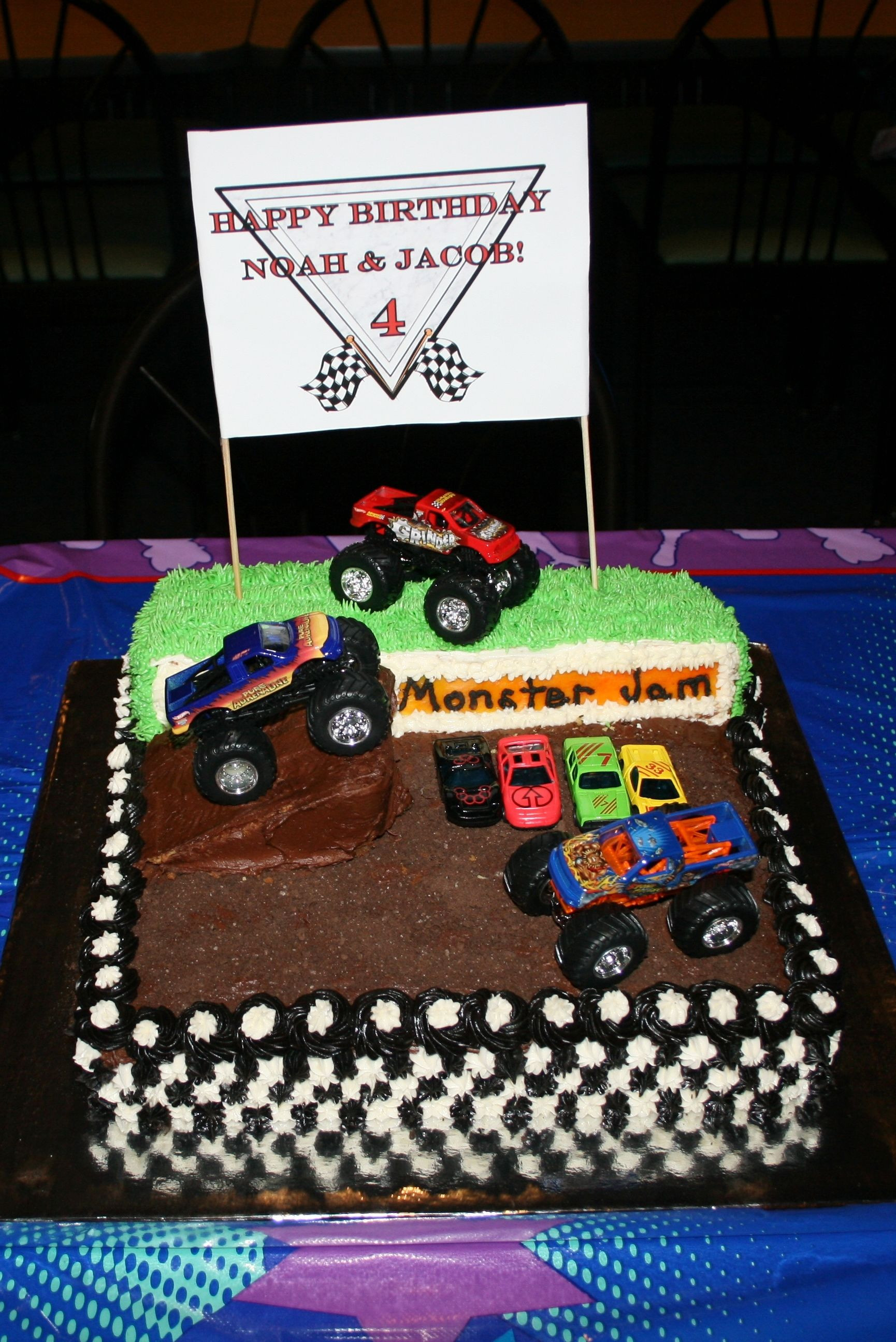 Best ideas about Monster Truck Birthday Cake
. Save or Pin Monster Truck Birthday Cake Mini Cakes by Lisa Now.