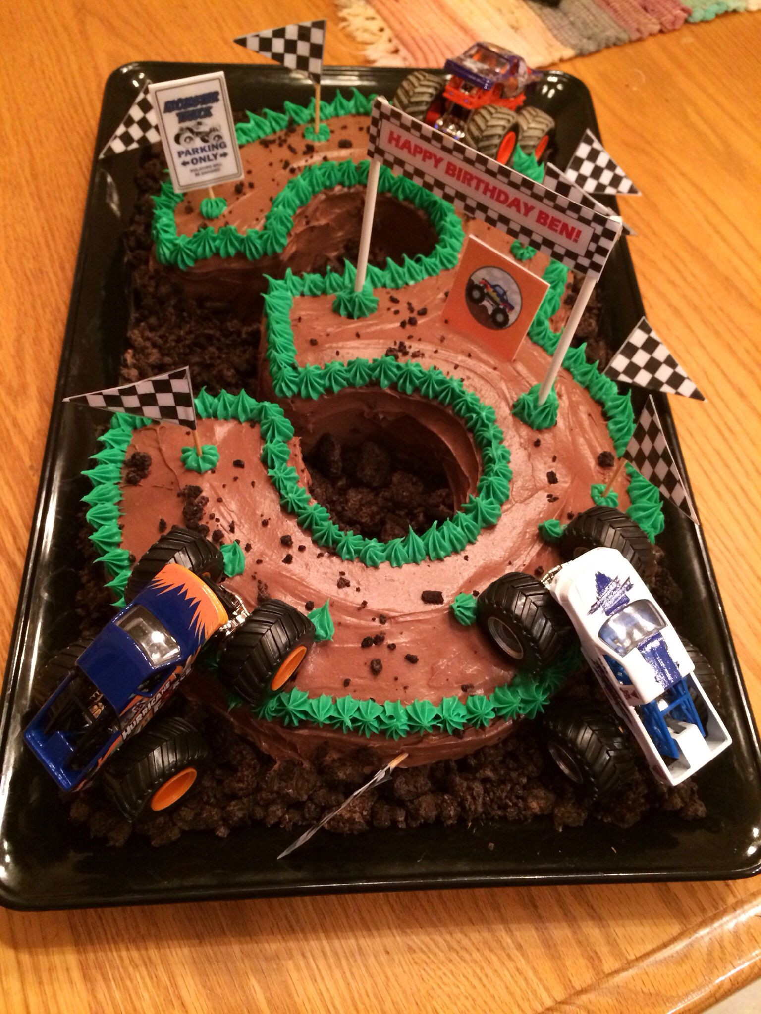 Best ideas about Monster Truck Birthday Cake
. Save or Pin Monster truck cake made by Amy Volby Cakes Now.