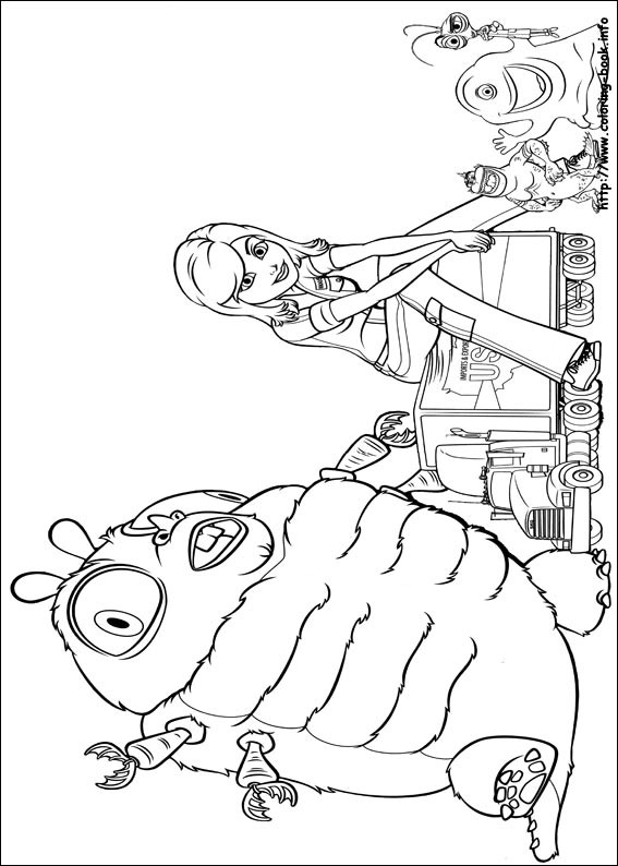 Best ideas about Monsters Vs Aliens Free Coloring Pages
. Save or Pin Monsters vs Aliens Coloring Pages Now.