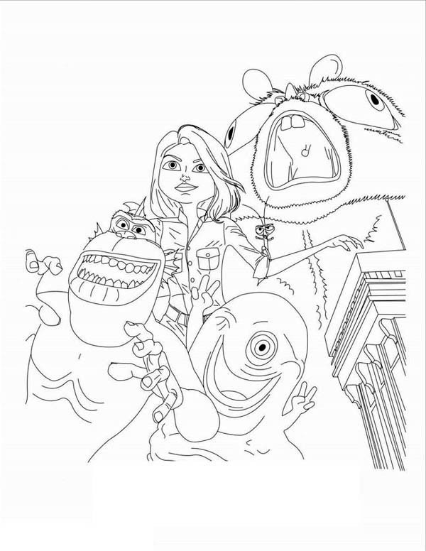 Best ideas about Monsters Vs Aliens Free Coloring Pages
. Save or Pin Kids Drawing of Monster vs Aliens Coloring Page Now.