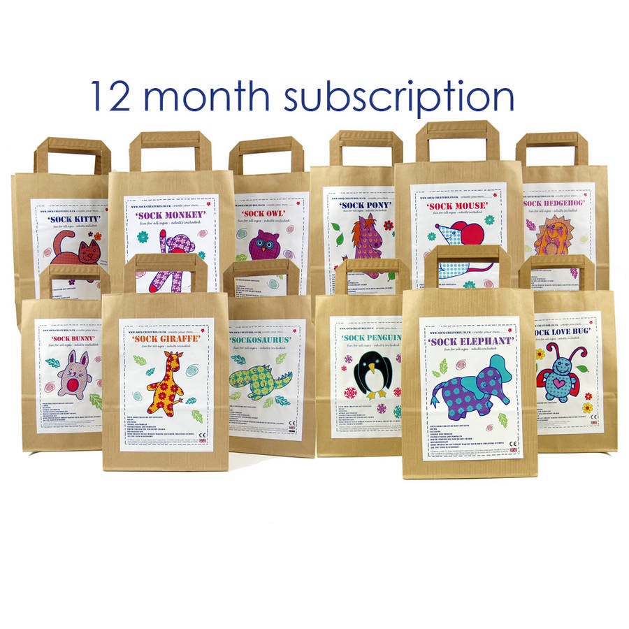 Best ideas about Monthly Craft Kits For Adults
. Save or Pin sock creature craft kit subscription by sock creatures Now.