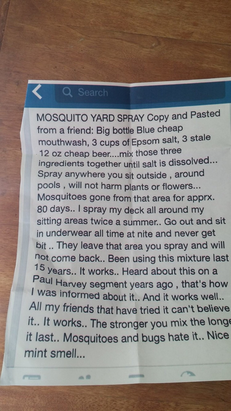 Best ideas about Mosquito Yard Spray DIY
. Save or Pin Natural And Economical Way To Rid Your Yard Pesky Now.