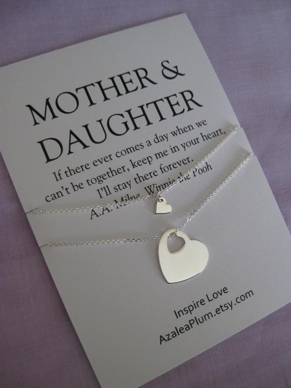 Best ideas about Mother Day Gift Ideas From Daughter
. Save or Pin Mom MOTHER Daughter Necklace Mother of Bride Gift by Now.