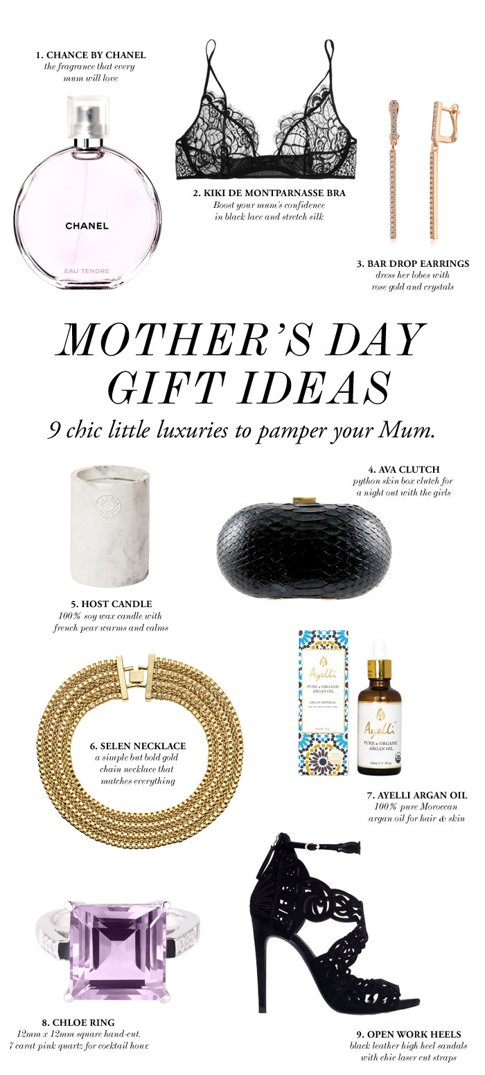 Best ideas about Mother Day Gift Ideas From Daughter
. Save or Pin 9 Chic Mother’s Day Gift Ideas From Daughter House of Sheens Now.