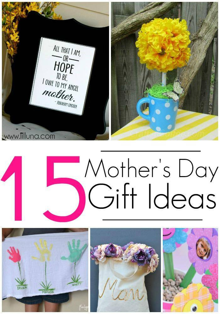 Best ideas about Mother Gift Ideas
. Save or Pin 15 DIY Gift Ideas for Mothers Day Crafts & Homemade Gifts Now.