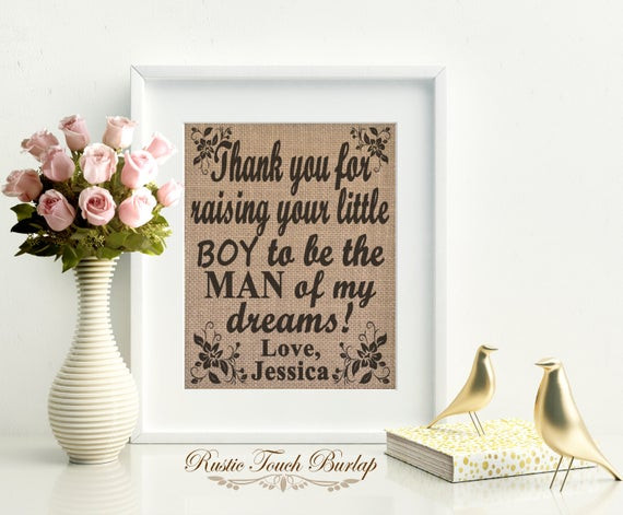 Best ideas about Mother In Law Birthday Gifts
. Save or Pin Mother in law birthday t Mother of the by RusticTouchBurlap Now.