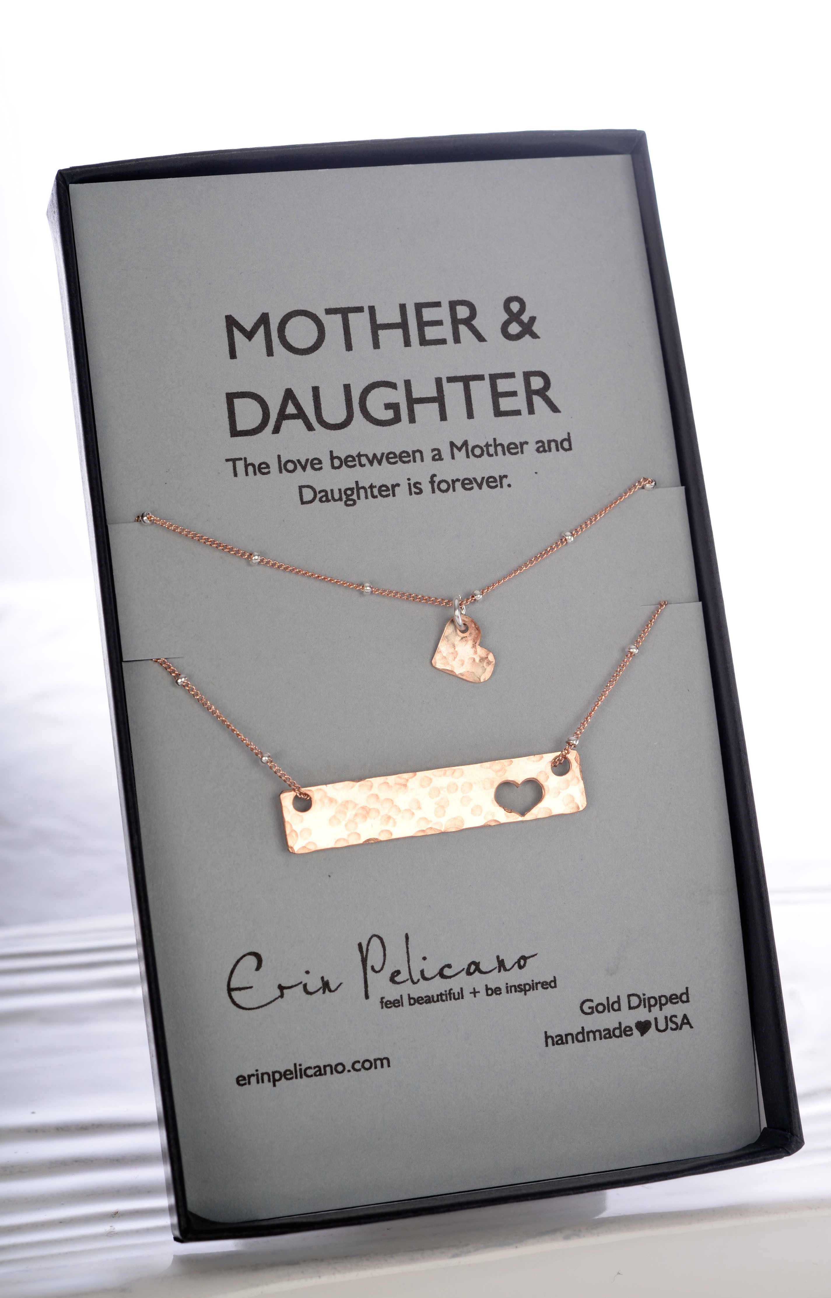 Best ideas about Mother To Daughter Wedding Gift Ideas
. Save or Pin Mother Daughter Bar Necklace Set Now.