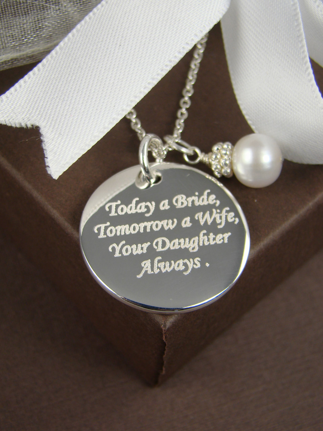 Best ideas about Mother To Daughter Wedding Gift Ideas
. Save or Pin Wedding Gift for Mother of the Bride Personalized Engraved Now.