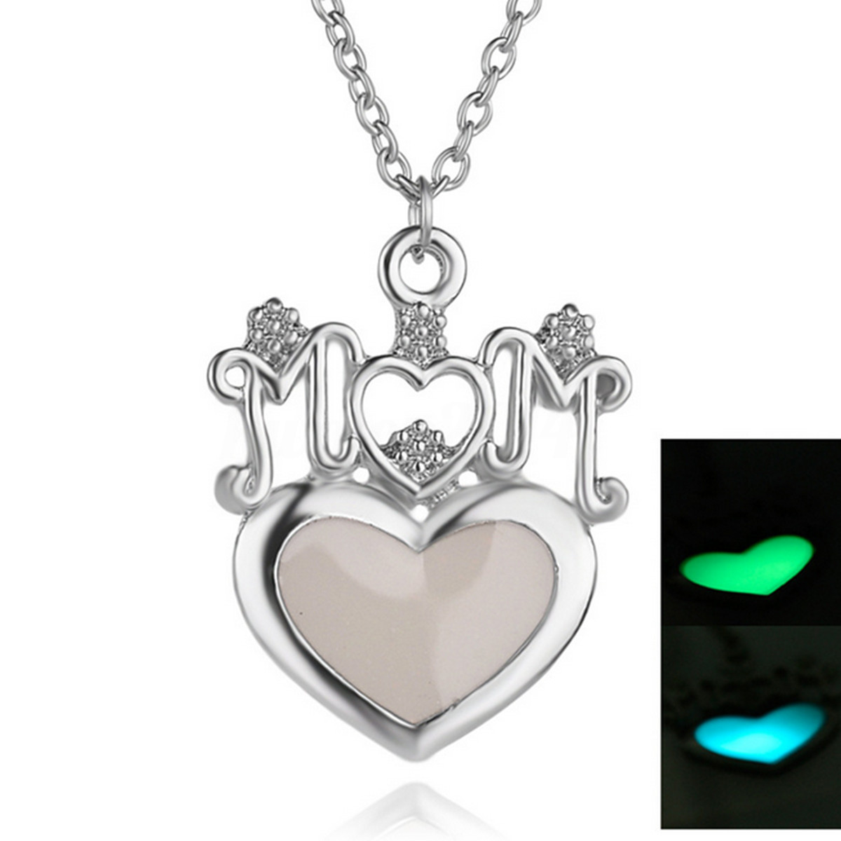 Best ideas about Mother's Birthday Gifts
. Save or Pin Heart MOM Luminous Necklace Mother s Day Birthday Gift for Now.