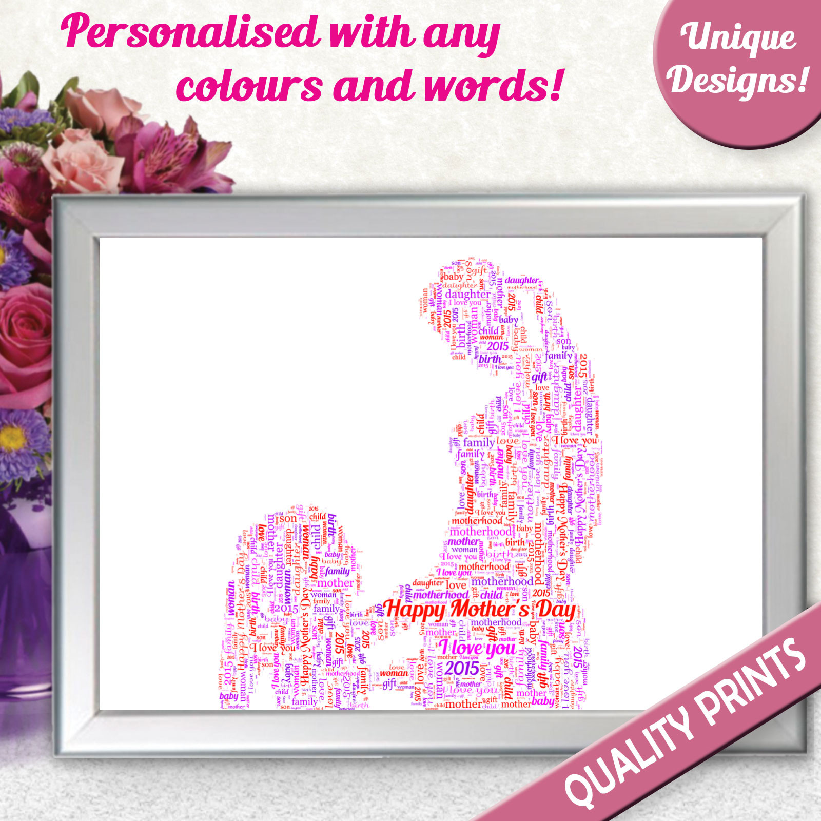 Best ideas about Mother's Birthday Gifts
. Save or Pin PERSONALISED WORD ART MOTHER AND DAUGHTER ON MOTHER S DAY Now.