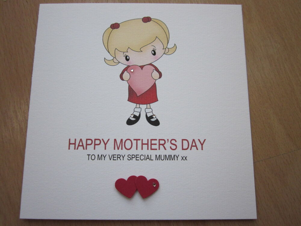 Best ideas about Mother'S Day Card DIY
. Save or Pin Personalised Handmade Mother s Day Card Mum Mummy Nanny Now.