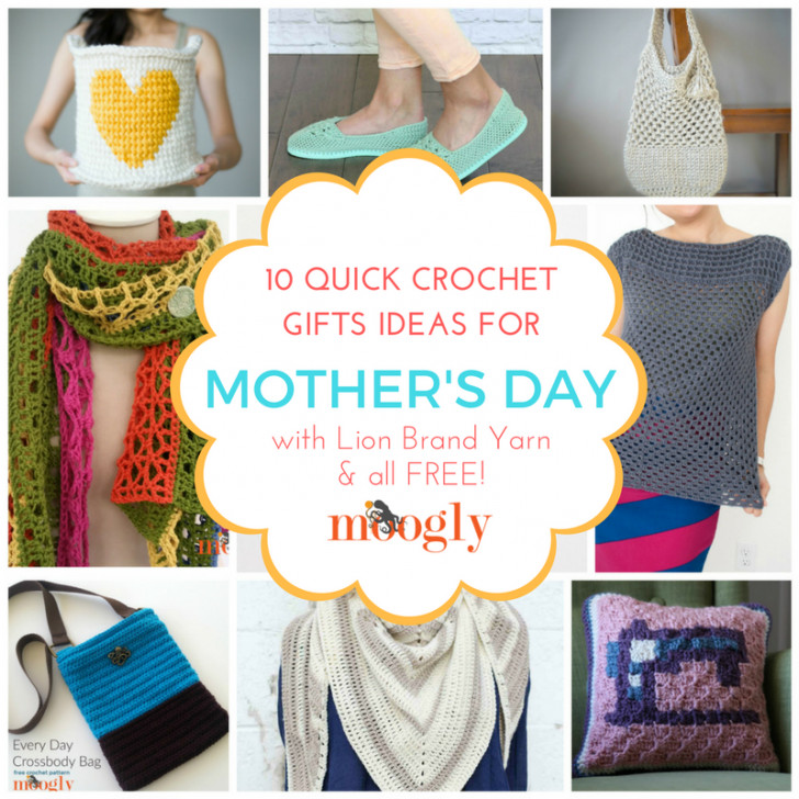 Best ideas about Mother'S Day Crochet Gift Ideas
. Save or Pin 10 Quick Crochet Gifts for Mother s Day Using Lion Brand Now.