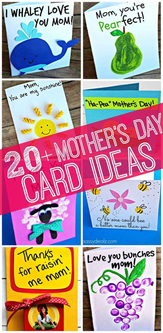 Best ideas about Mother'S Day Gift Card Ideas
. Save or Pin Easy Mother s Day Cards & Crafts for Kids to Make Now.