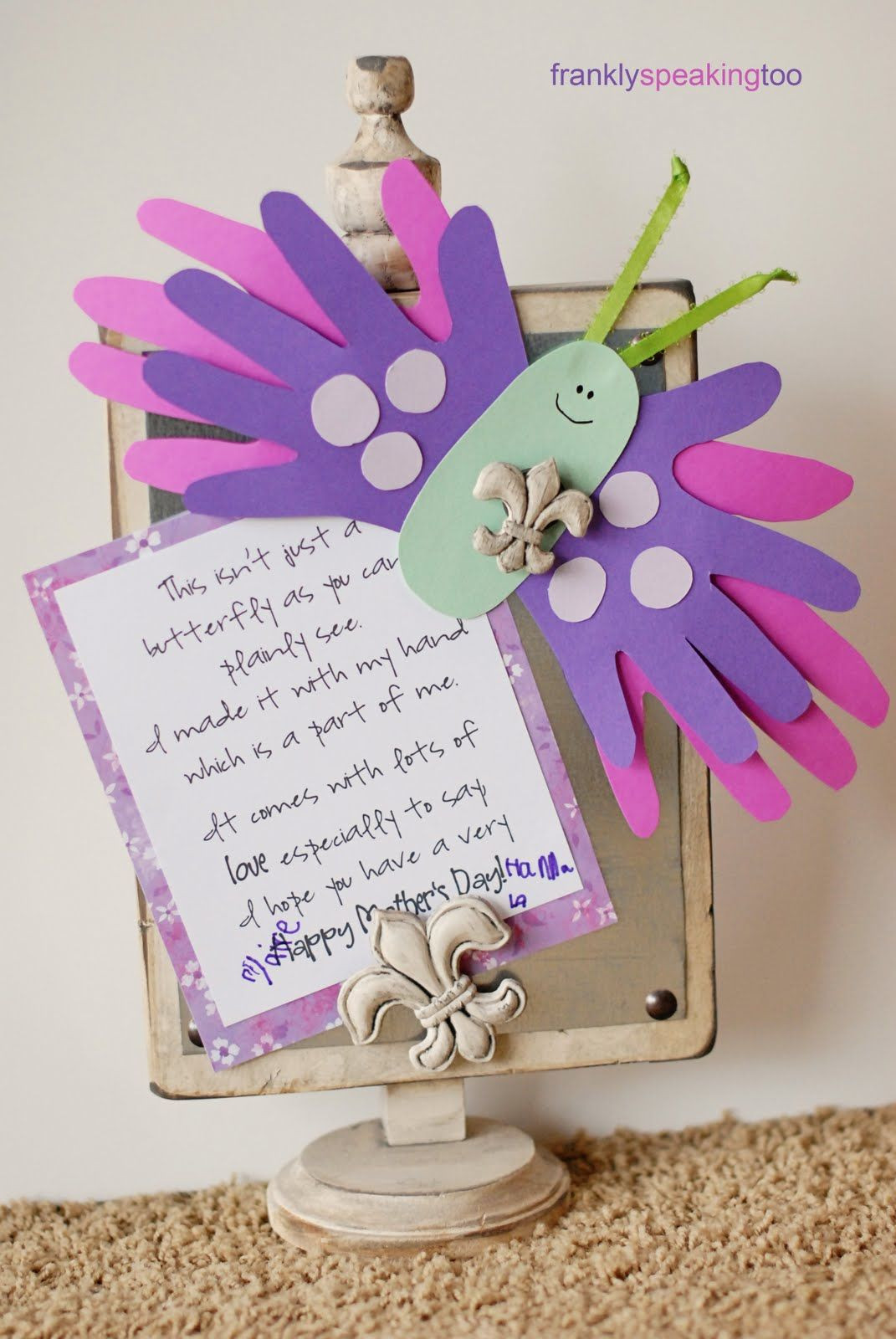 Best ideas about Mother'S Day Gift Card Ideas
. Save or Pin Frankly Speaking Too iLoveToCreate Butterfly Mother s Now.