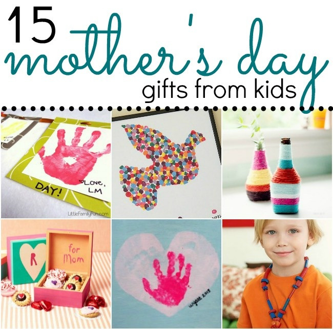 Best ideas about Mother'S Day Gift Ideas From Child
. Save or Pin 15 Adorable Mother’s Day Gift Ideas from Kids Now.