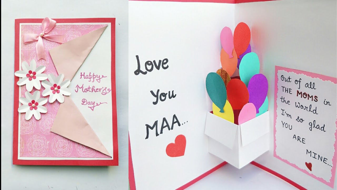 Best ideas about Mothers Day Cards DIY
. Save or Pin DIY Mother s Day Card Mother s Day Pop up card making Pop Now.