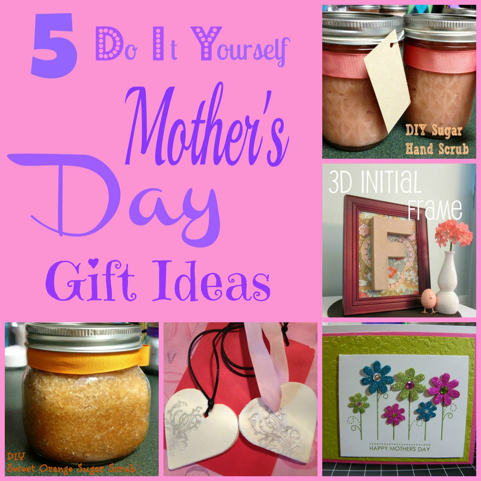 Best ideas about Mothers Day DIY Gift Ideas
. Save or Pin 5 DIY Mother s Day Gift Ideas Outnumbered 3 to 1 Now.